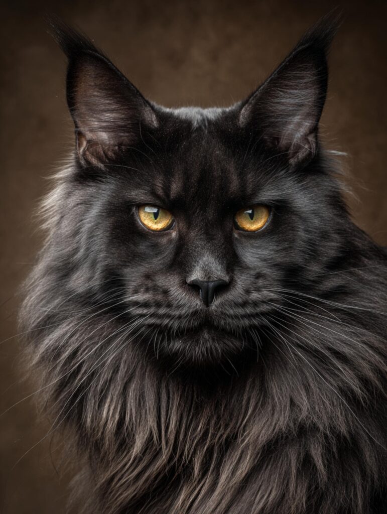 what is a black maine coon