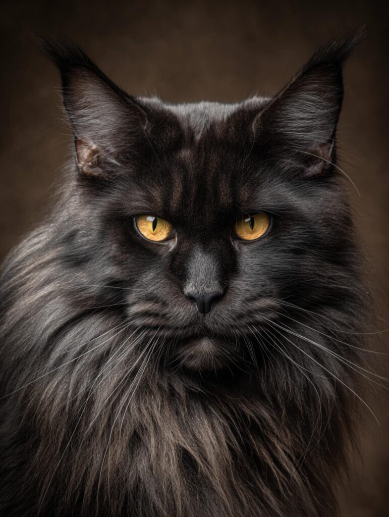 black maine coon genetics