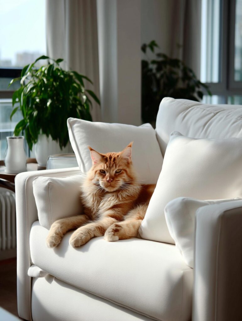 orange maine coon longhair