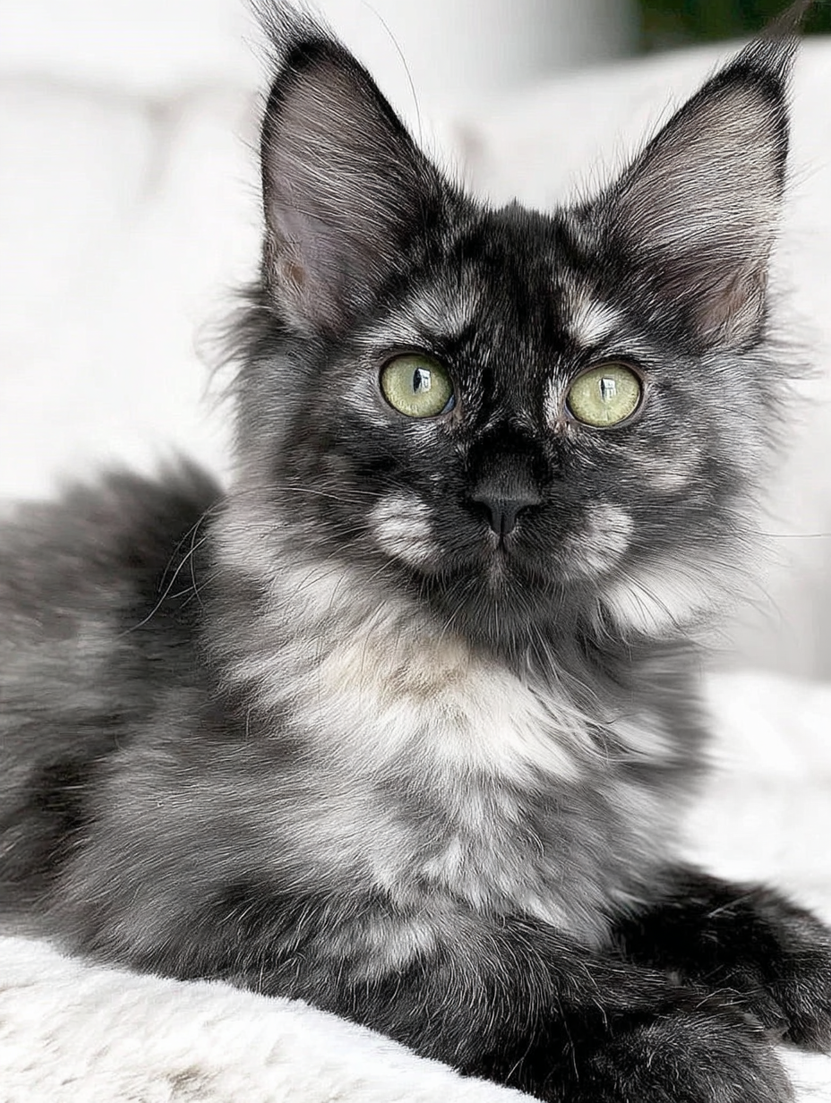 maine coon smoke kitten almontecats.com