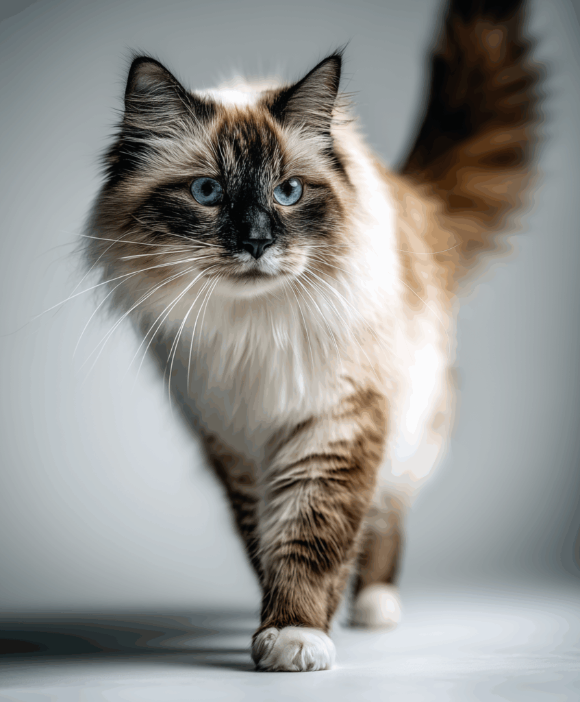 how big do ragdoll cats get