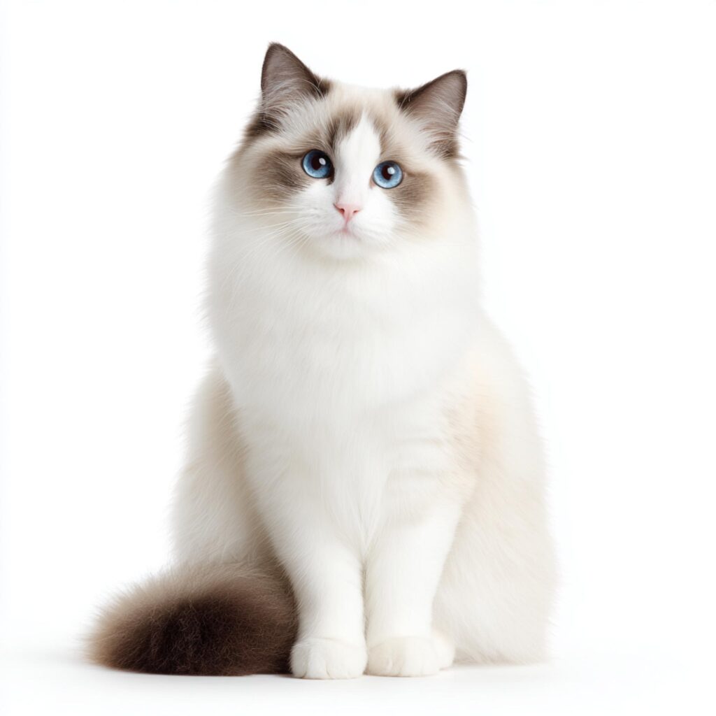 seal bicolor ragdoll kitten for sale almontecats.com