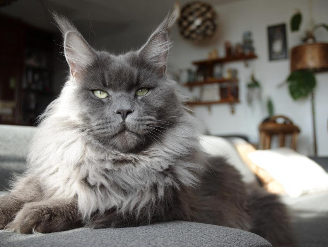 what owning a maine coon is like after the first year