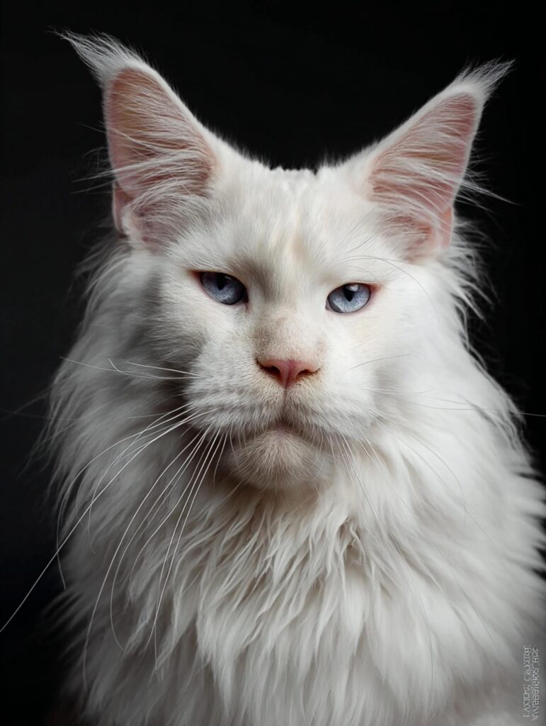 white maine coon cat breeder usa