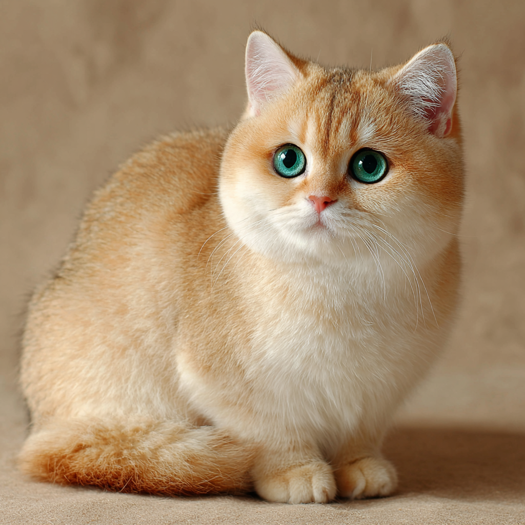 golden british shorthair kitten
