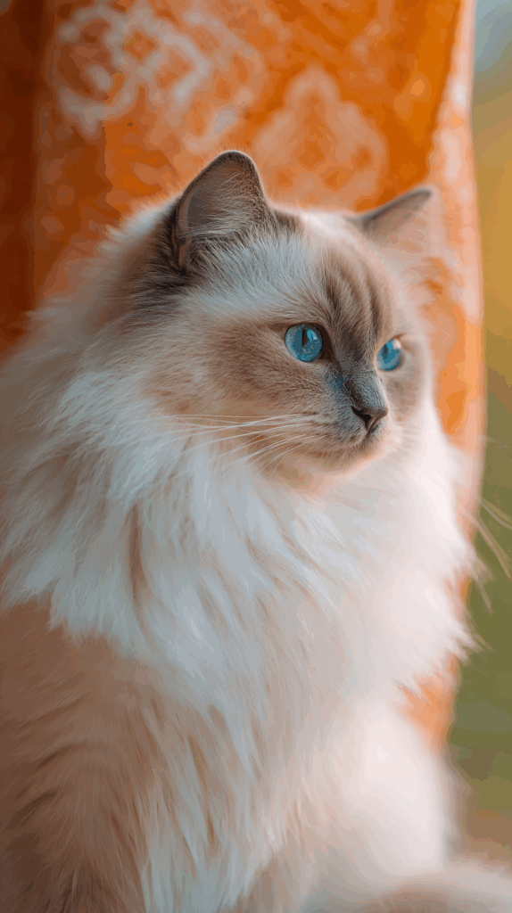 flame point ragdoll cat vs other ragdolls
