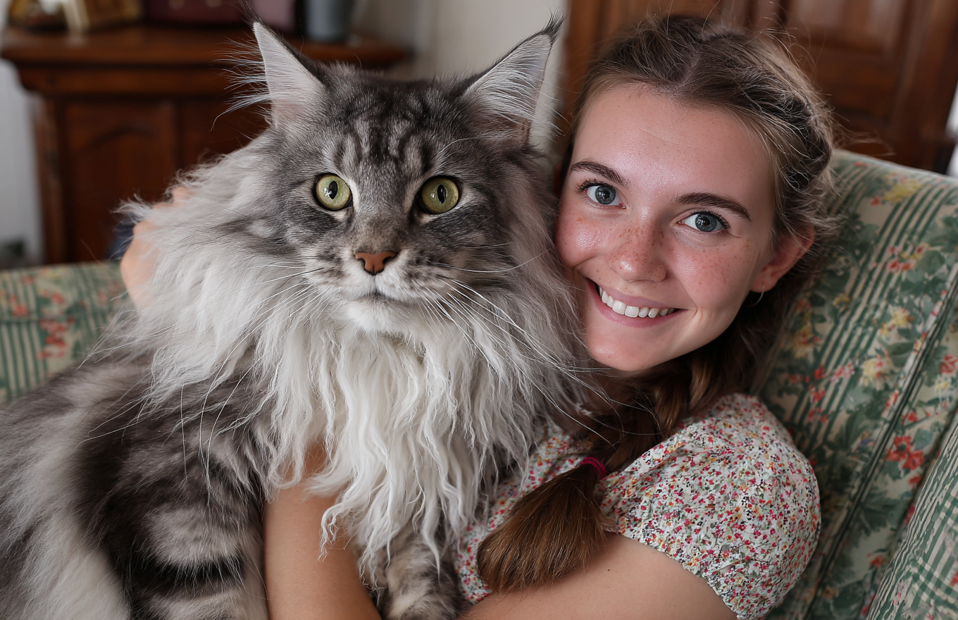 giant maine coon cat