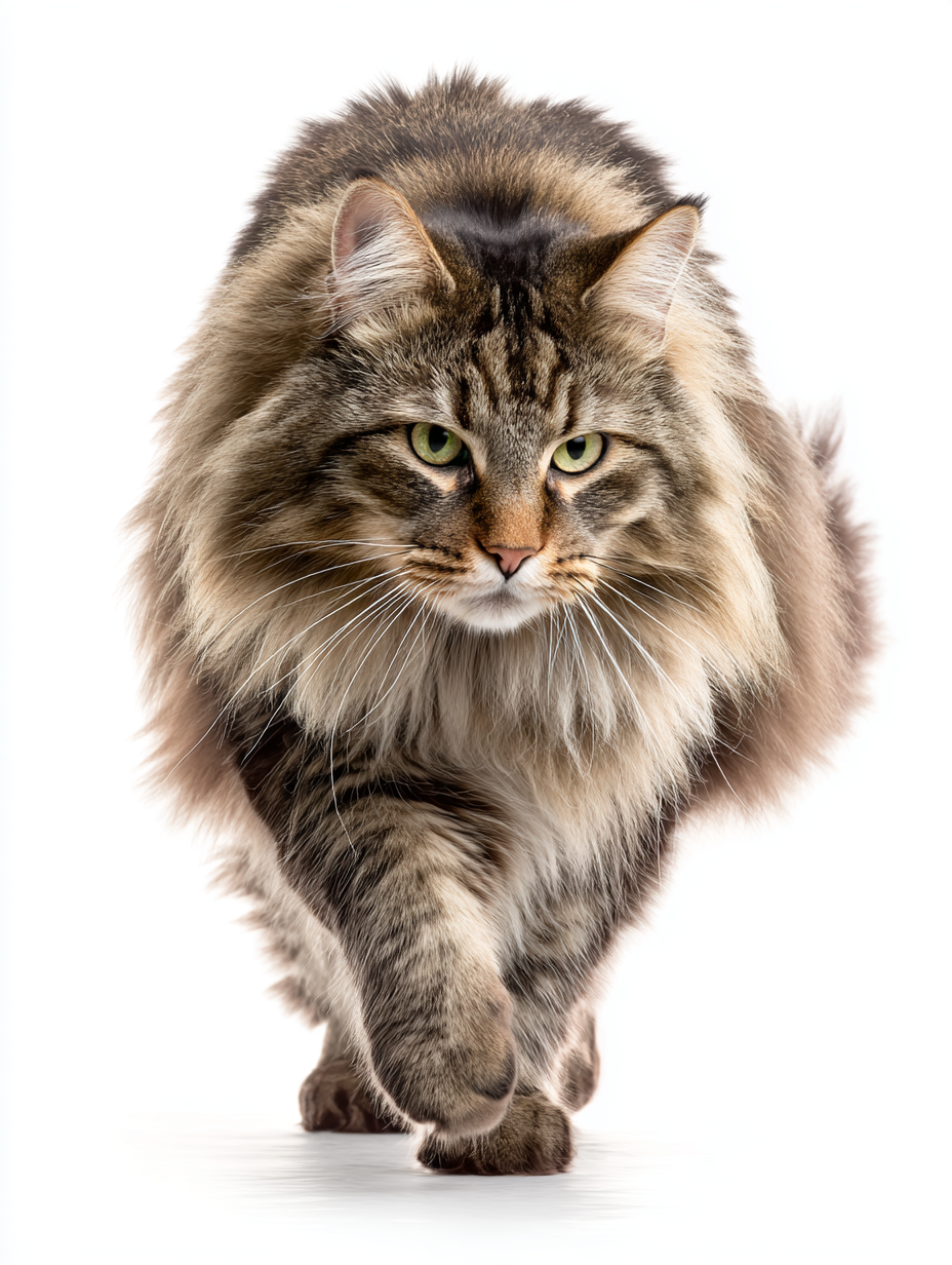 maine coon with lynx ears