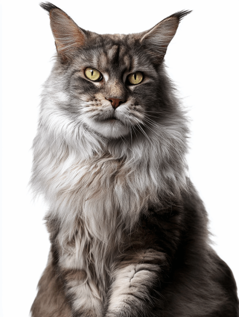 maine coon cat eye color