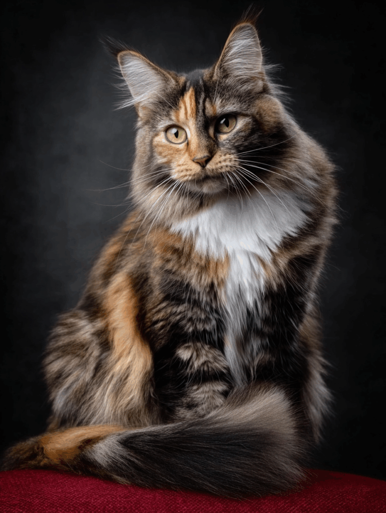 tortie maine coon