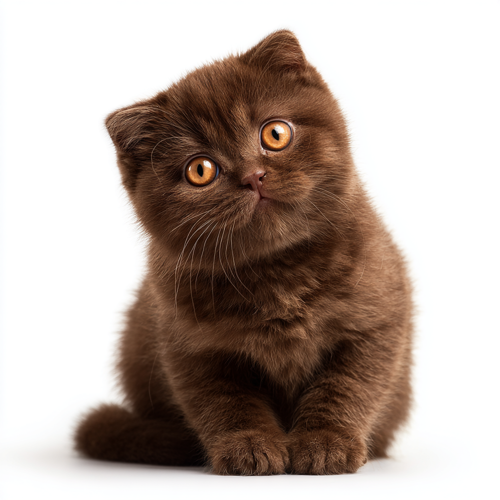 brown teddy bear kitten