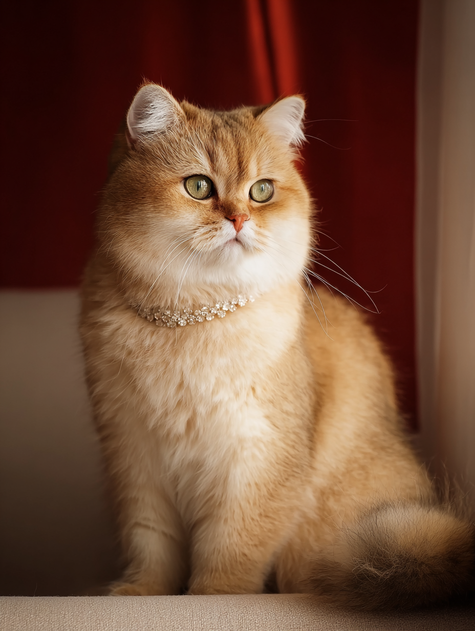 golden british shorthair