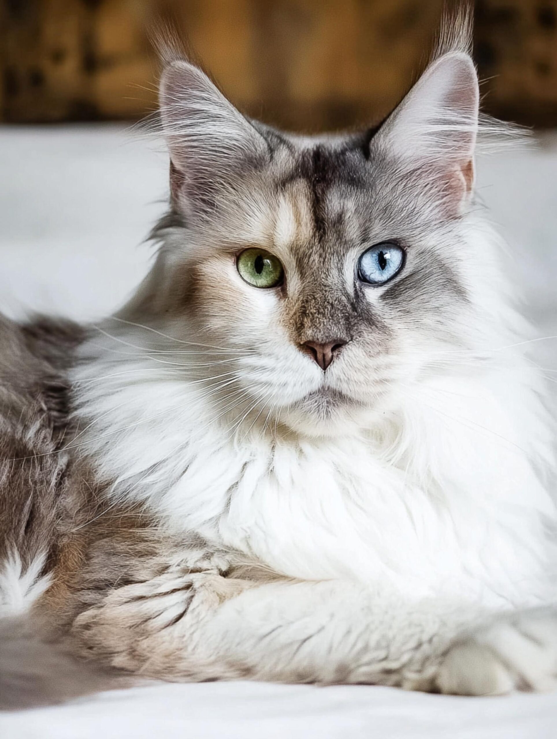 odd eye maine coons