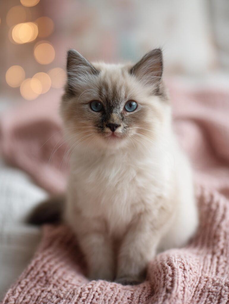 ragdoll cat kitten growth
