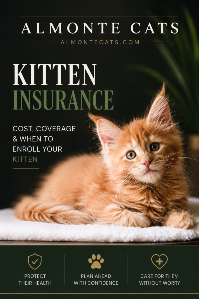 kitten insurance guide explaining costs, coverage, waiting periods and when to enroll a kitten.