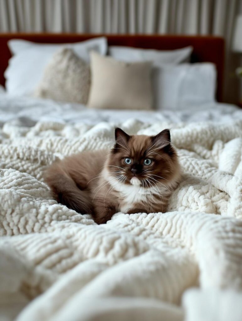 cinnamon ragdoll cat kitten