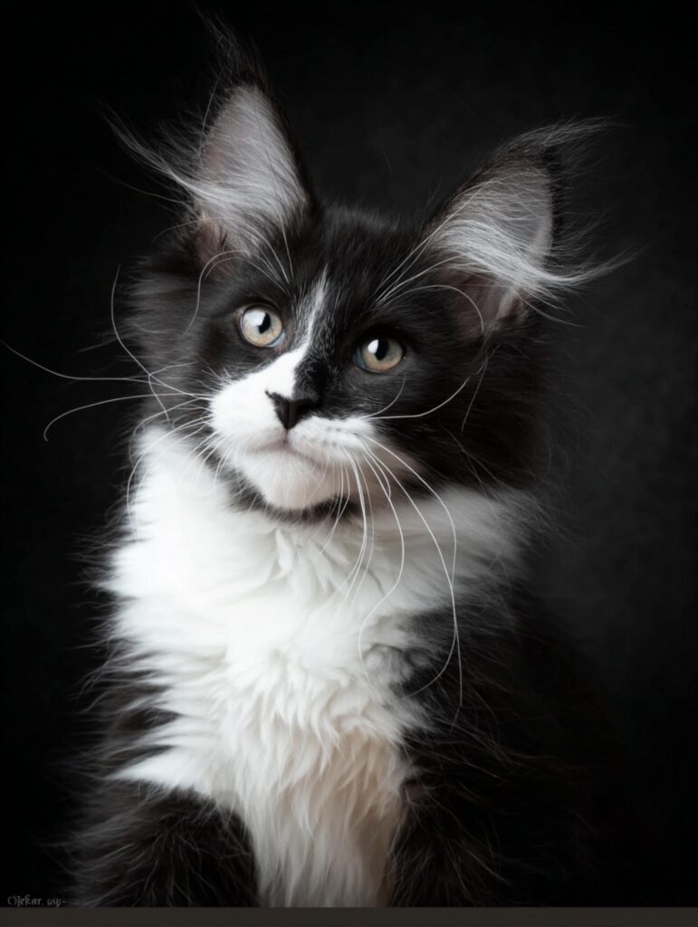 tuxedo Maine coon kitten breeder USA