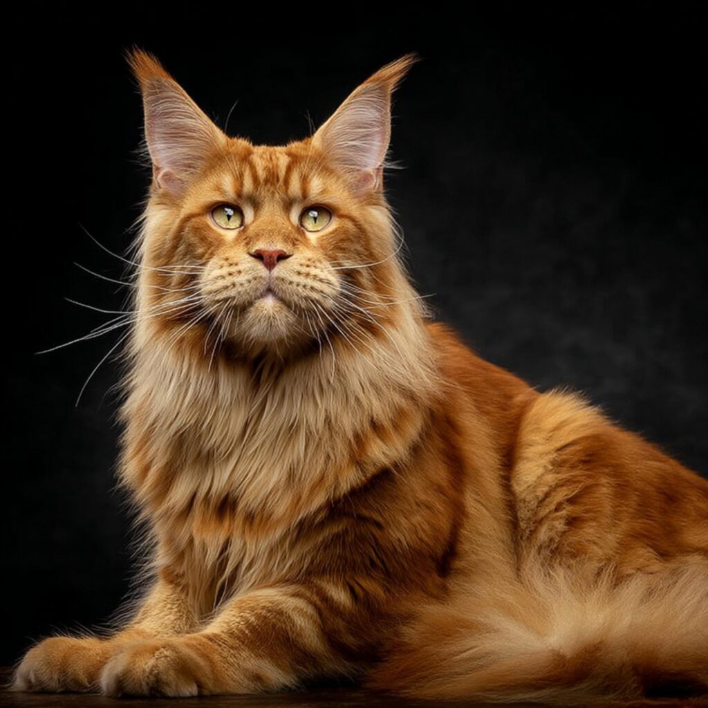 red Maine coon genetics 