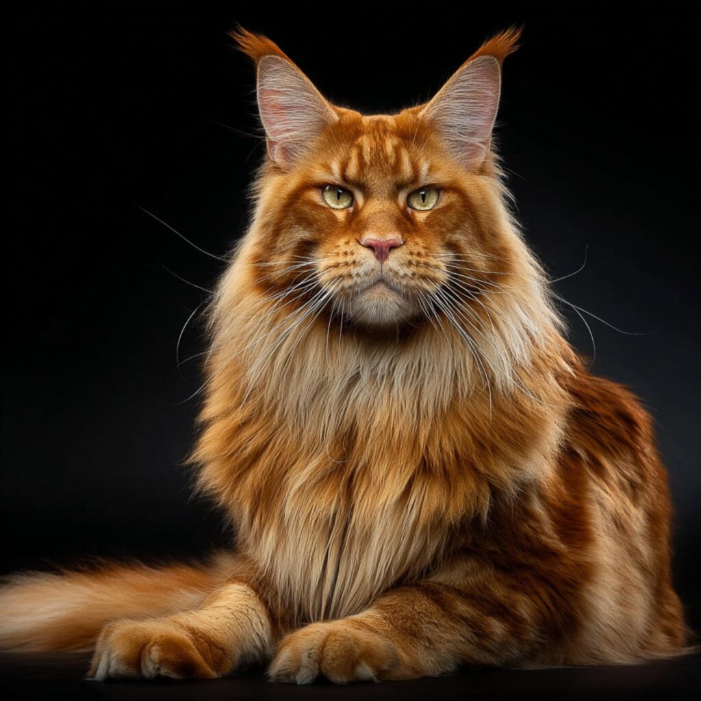 red Maine coon male 