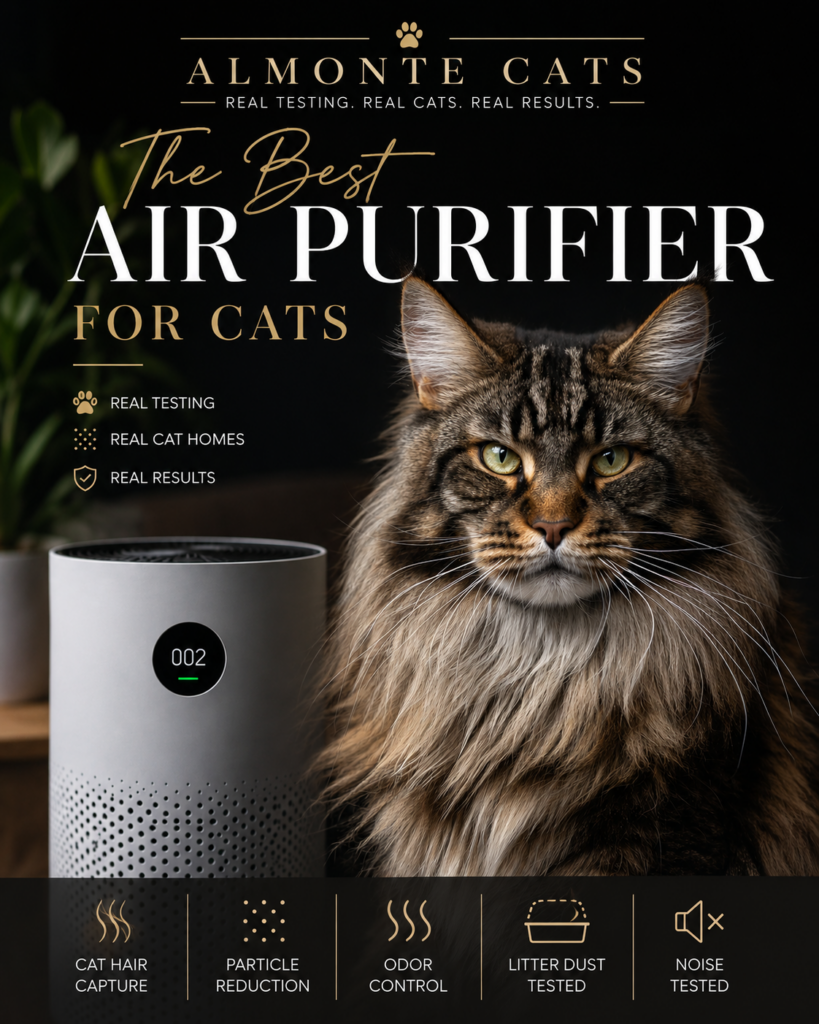 Best air purifier for cats tested for cat hair, dander, odor and litter dust