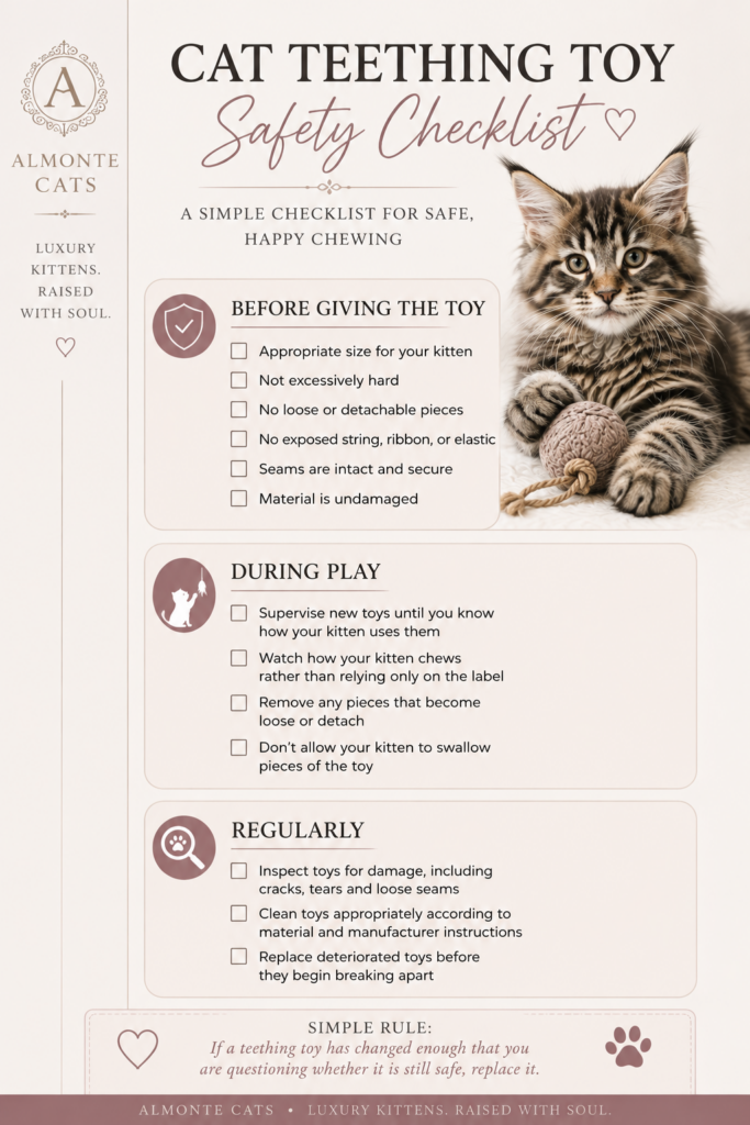 kitten teething toy safety checklist download 